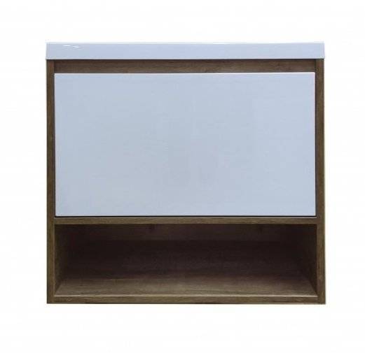 Тумба с раковиной Эстет Monaco Wood ФР-00010679 подвесной, 1 ящик, 62x71