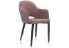 Стул Woodville Vener 15113 черный, розовый