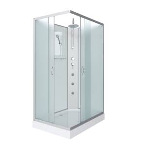 Душевая кабина Niagara Classic NG-43085-14QBKTG (1000x800x2100-2400) с низким поддоном (13см)
