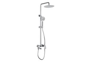 Душевая стойка Aquatek AQ2040CR 250 мм, хром