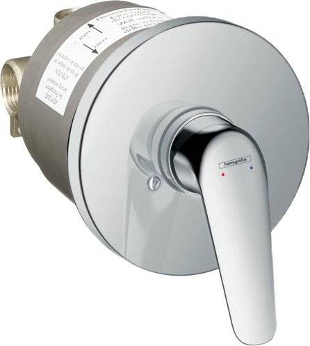 Смеситель для душа Hansgrohe Novus 71068000 С ВНУТРЕННЕЙ ЧАСТЬЮ