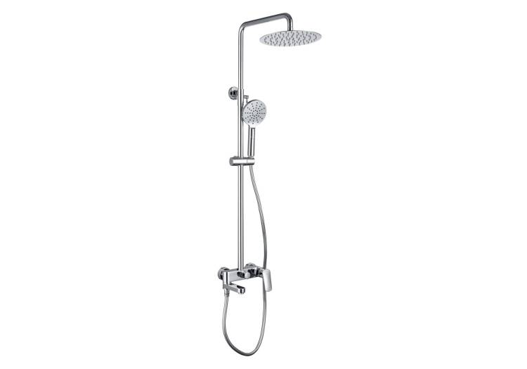 Душевая стойка Aquatek AQ2040CR 250 мм, хром