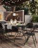 Стул складной Stool Group Кейт Super Lite D15S black черный, банкетный фото 4