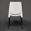 Стул Tetchair Genius (mod 75) 12829 белый/черные ножки 46x56x84 фото 4