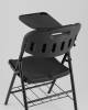 Стул складной Stool Group Кейт D25X-SH black черный, банкетный со столиком и полкой фото 8
