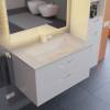 Тумба с раковиной Uperwood Modul подвесная, матовая, белая, 80 см фото 7
