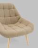 Кресло Stool Group Олби Квадро QH-8927K 875-3 beige бежевый фото 7