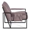 Кресло Tetchair Charli lux 24904 VT shape wood rose, велюр, букле фото 2