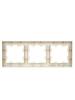 Рамка 3-постовая IEK Brite BR-M32-K10 бежевый фото 2