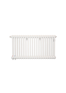 Стальной трубчатый радиатор отопления Arbonia 2057V 30 секций, нижнее подключение, с вентилем, белый
