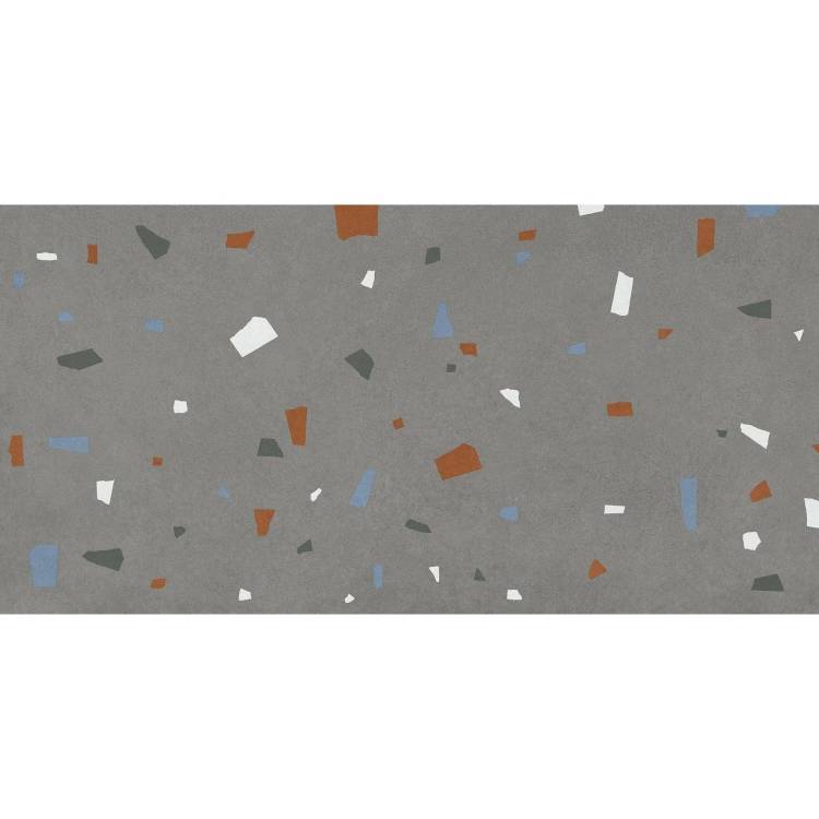 Керамогранит Italgraniti Nuances NU03BAC Antracite Coccio Sq. 60x120