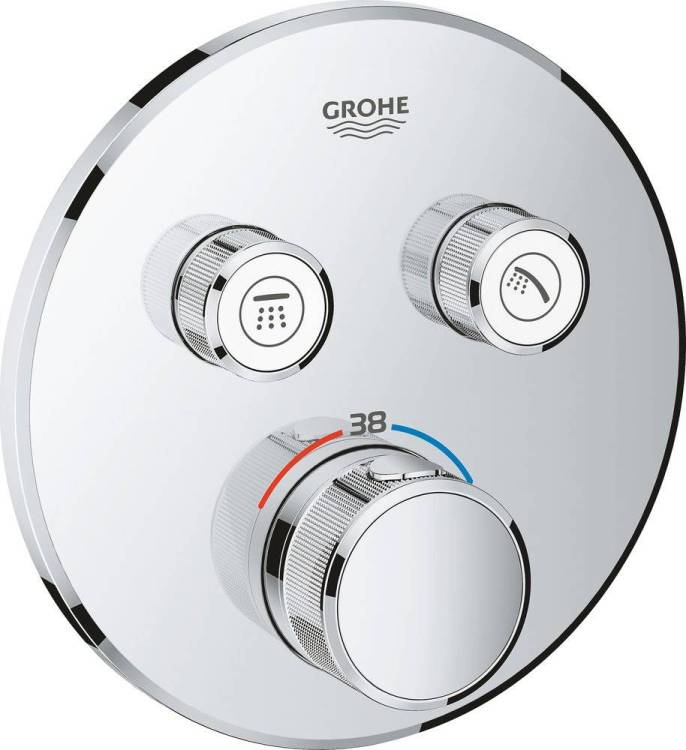Термостатический смеситель Grohe Grohtherm SmartControl 29119000 для ванны