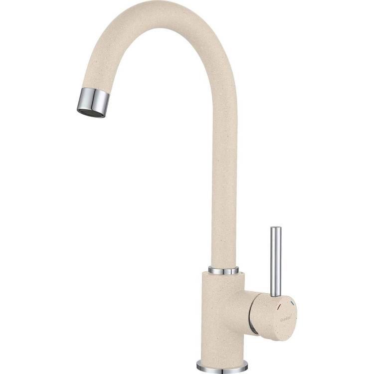 Смеситель для кухни GranFest 3650 белый