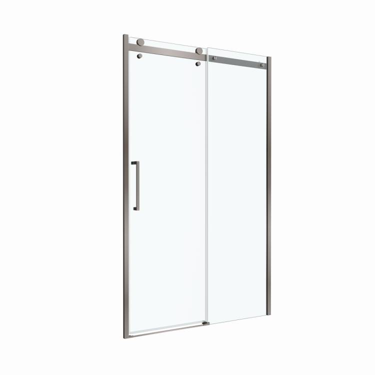 Душевая дверь в нишу BelBagno MARINO-2-BF-1-130-C-GM профиль оружейная сталь, стекло прозрачное, 130x195