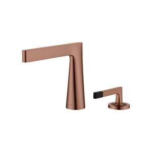 Смеситель для раковины Boheme Duo 161-CB Copper Brushed