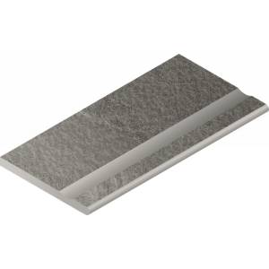 Бортик Italon Контемпора X2 620090000226 Карбон С Выемкой Закругленный 30x60