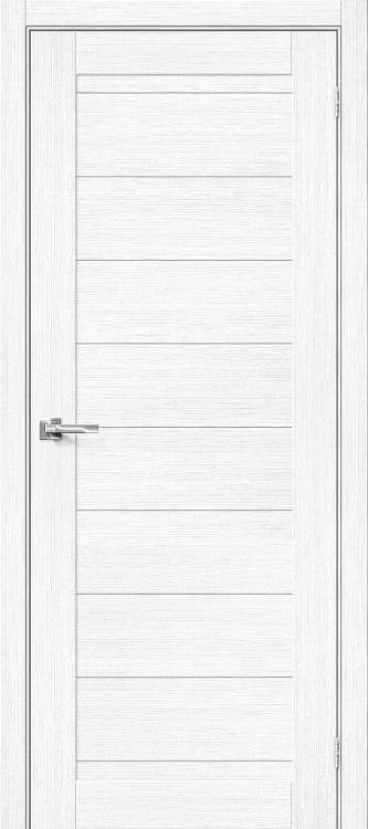 Межкомнатная дверь Bravo 153-1316 Браво-21 Snow Melinga 200x60