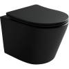 Унитаз подвесной Ceramica Nova Balearica CN6000MB черный матовый