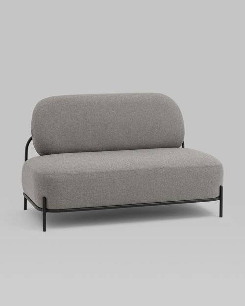 Диван Stool Group Стоун vd-dv-stone-f21 рогожка серый