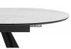 Керамический стол Notta Трейси 664950 snow white / черный фото 7