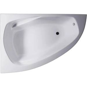 Ванна из искусственного камня Астра-Форм Тиора Solid Surface 01010084 154.5x105 левая, белая матовая