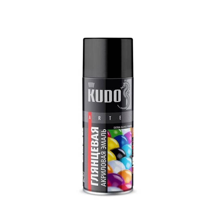 Эмаль акриловая KUDO KU-A5012 голубая высокоглянцевая 0.52 л