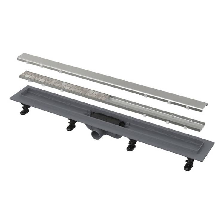 Душевой трап AlcaPlast APZ19-950 с решеткой и опорами