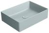 Раковина GSI Kube X 942915 голубой матовый, 50x37