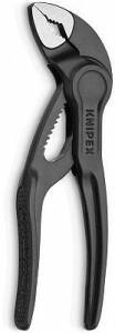 Переставные клещи KNIPEX COBRA XS , 28 мм (1 ), под ключ 24 мм, 100 мм, серые, блистер