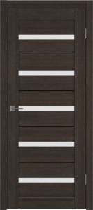 Межкомнатная дверь Владимирская Фабрика Дверей Atum Al 7 Wenge стекло White Cloud BM 600x2000