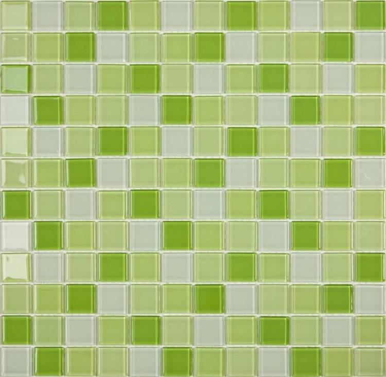 Мозаика NSmosaic Crystal series S-451 стекло (25х25х4) 318x318
