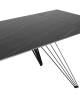 Стол обеденный Stool Group Пандора DF162T 160 DUAL керамика темная 160(240)x90x76 фото 3