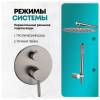 Душевая система Grocenberg GB5099BG-3 без излива, графит фото 9