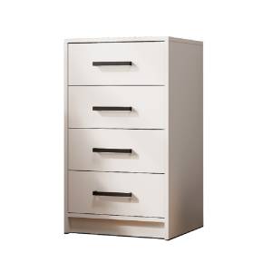 Комод БТС МЕБЕЛЬ Мия КМ-02 00-00165004 белый высокий
