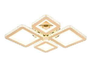 Потолочная светодиодная люстра Ambrella light Acrylica Ice FA1727