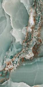 Керамогранит Baldocer Onyx Turquoise Pulido 60x120