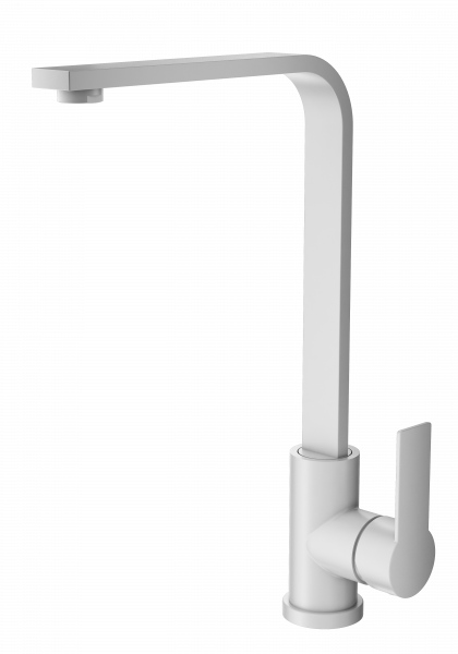 Смеситель для кухни Wonzon & Woghand WW-AE4550-MW белый матовый