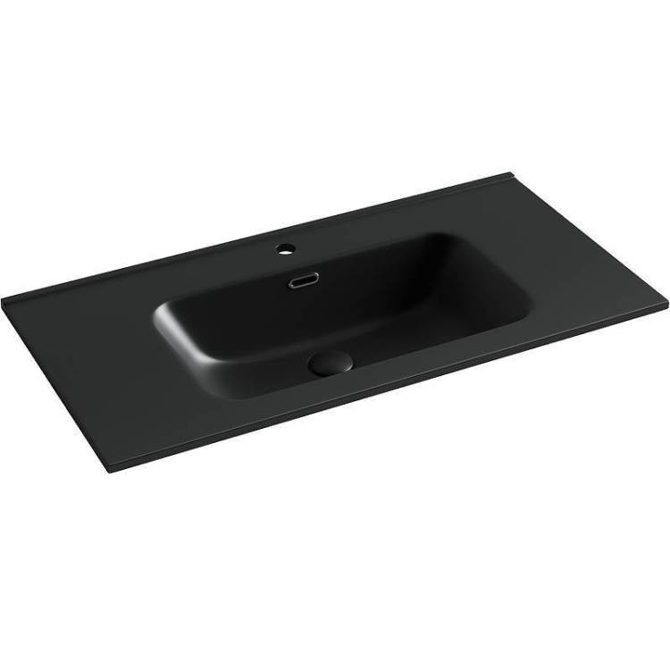 Раковина Ceramica Nova Grace CN7002MB 90 см, черная матовая