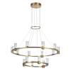 Большая подвесная светодиодная люстра Odeon Light Defance 7144/110L