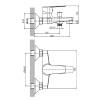 Смеситель для ванны Knotlor Ecoflow KN-14 хром фото 7
