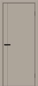 Межкомнатная дверь глухая Bravo Браво-0.10.П Полотоно Clay Silk 2300х900