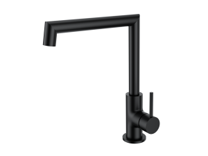 Смеситель для кухни Wonzon & Woghand WW-L1005-MB черный матовый