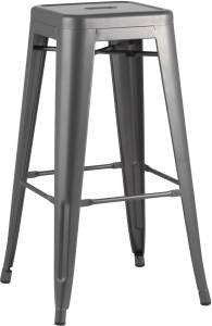 Стул барный Stool Group Tolix YD-H765 KD YG-15 X4 Серебристый 4 шт.