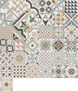 Керамогранит New Trend Design Art GP2020DMX11 Design Mix 3 матовый 200x200x8