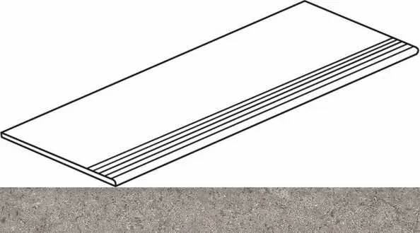 Ступень Italon Дискавер 610140000145 Серый Градино 30x60