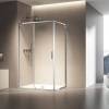 Душевой уголок Vincea Slim VSR-6SL8011CL профиль хром, стекло прозрачное, 110x80x200