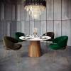 Стул Bradex Home Emil RF 0845 зеленый с золотыми ножками фото 12