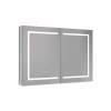 Зеркало-шкаф Aquatek AQ7104-MLC с подсветкой, хром, 100x70x13.3