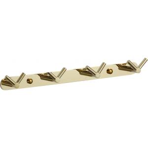 Планка с крючками (4 крючка) Savol S-007224B золото