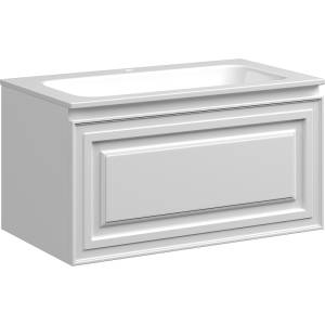 Тумба с раковиной Sancos Very VR80W 80 см, Bianco